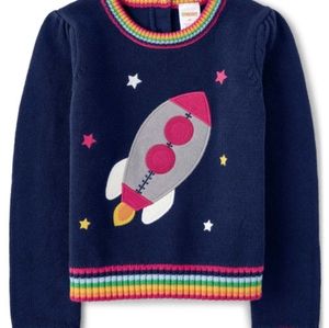 Gymboree Girls Rocket Space Matching Set- Comet Club - Milky Way 3t